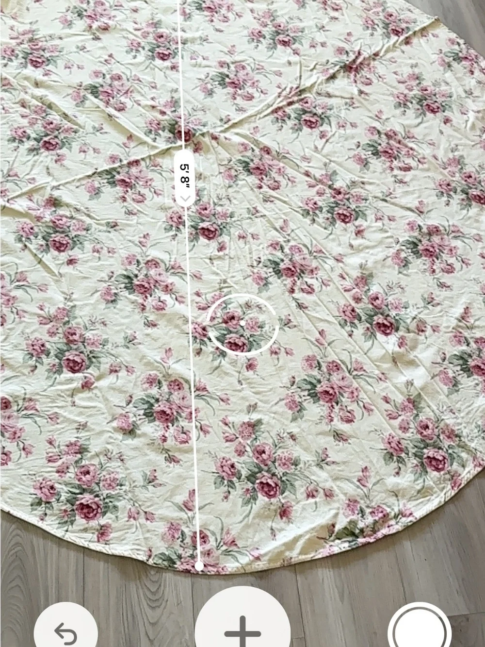 Floral Pink Rose Tablecloth - Home Dining